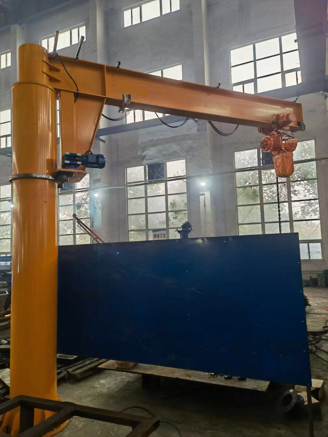 free standing jib crane floor mounted jib crane