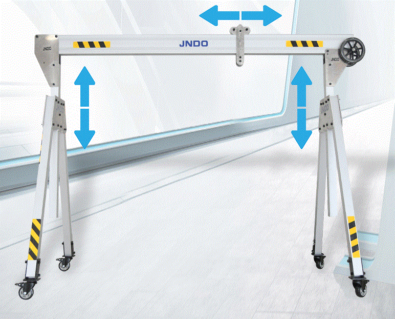 foldable gantry crane aluminum gantry crane portable gantry crane